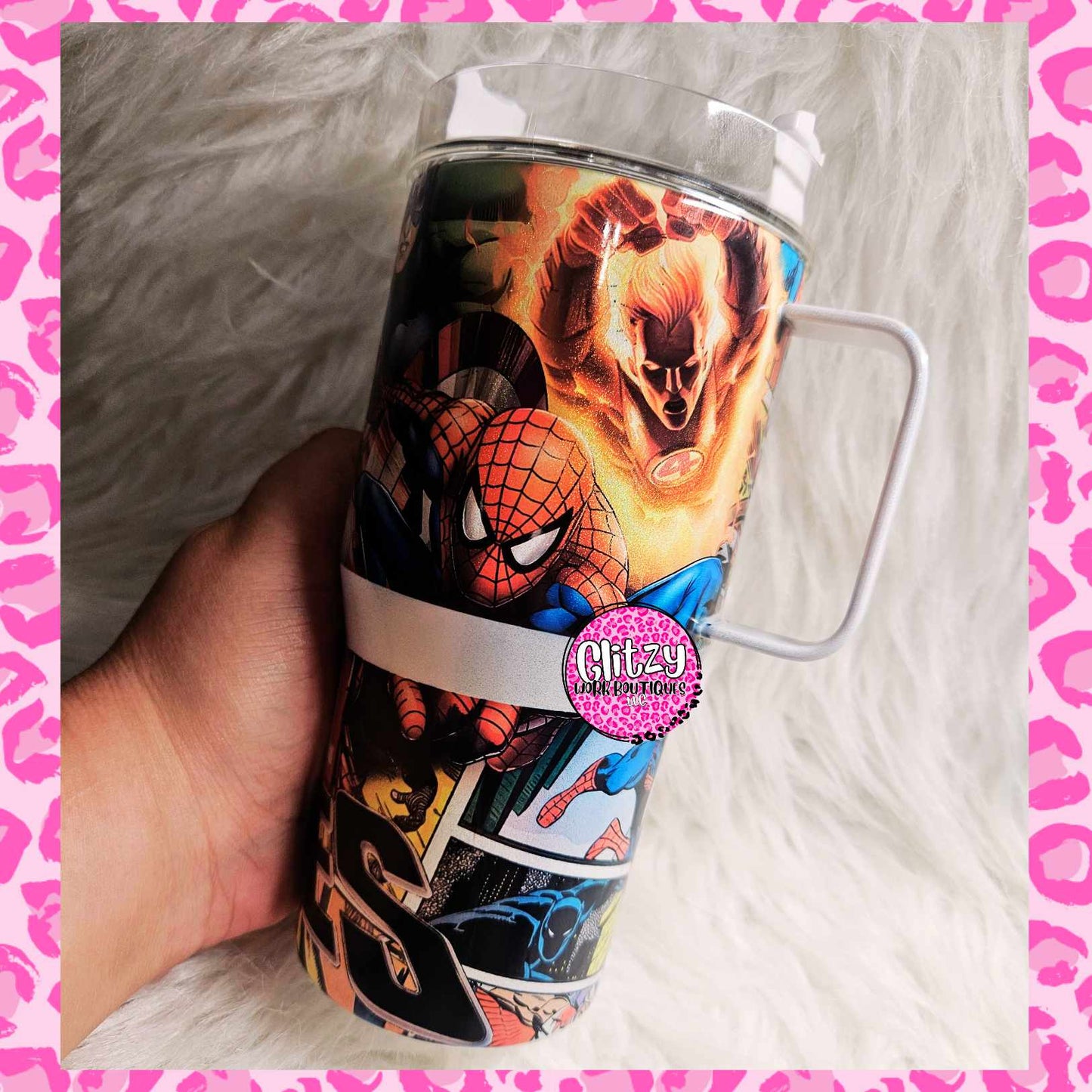 BOY CHARACTER 20oz KID DUPE TUMBLER