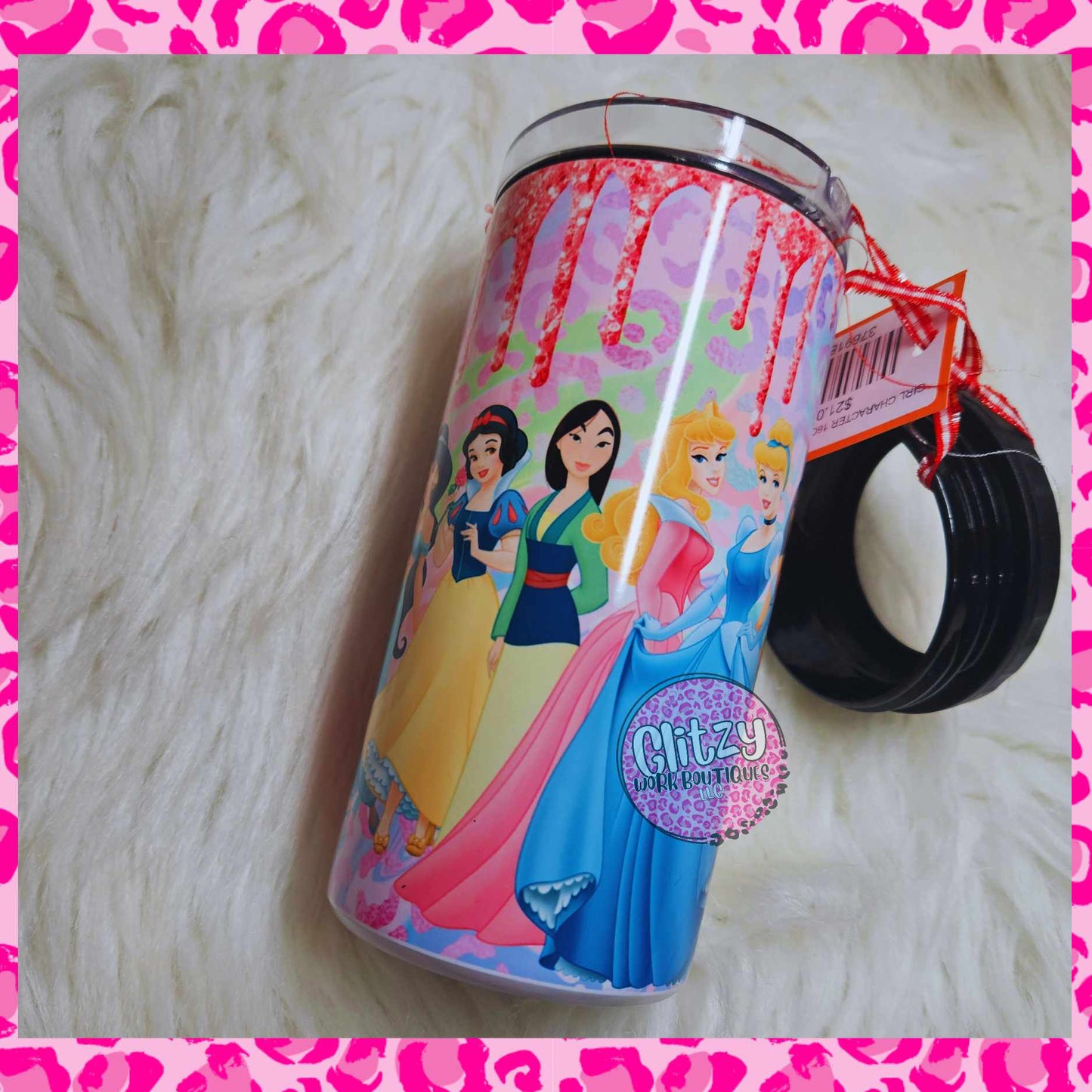 GIRL CHARACTER 16OZ CAN COOLER