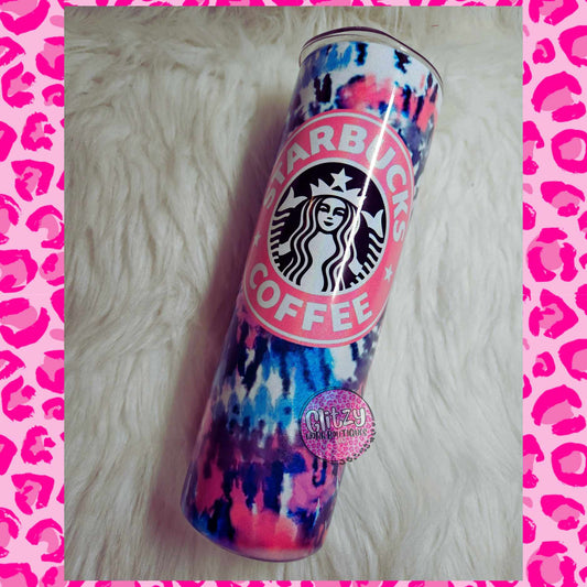 STARBUCKS TIE DYE TUMBLER