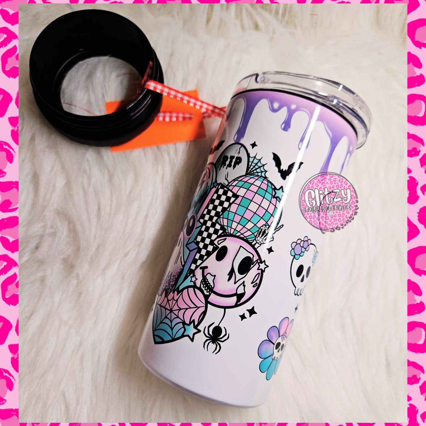 SPOOKY SEASON 16OZ CAN COOLER