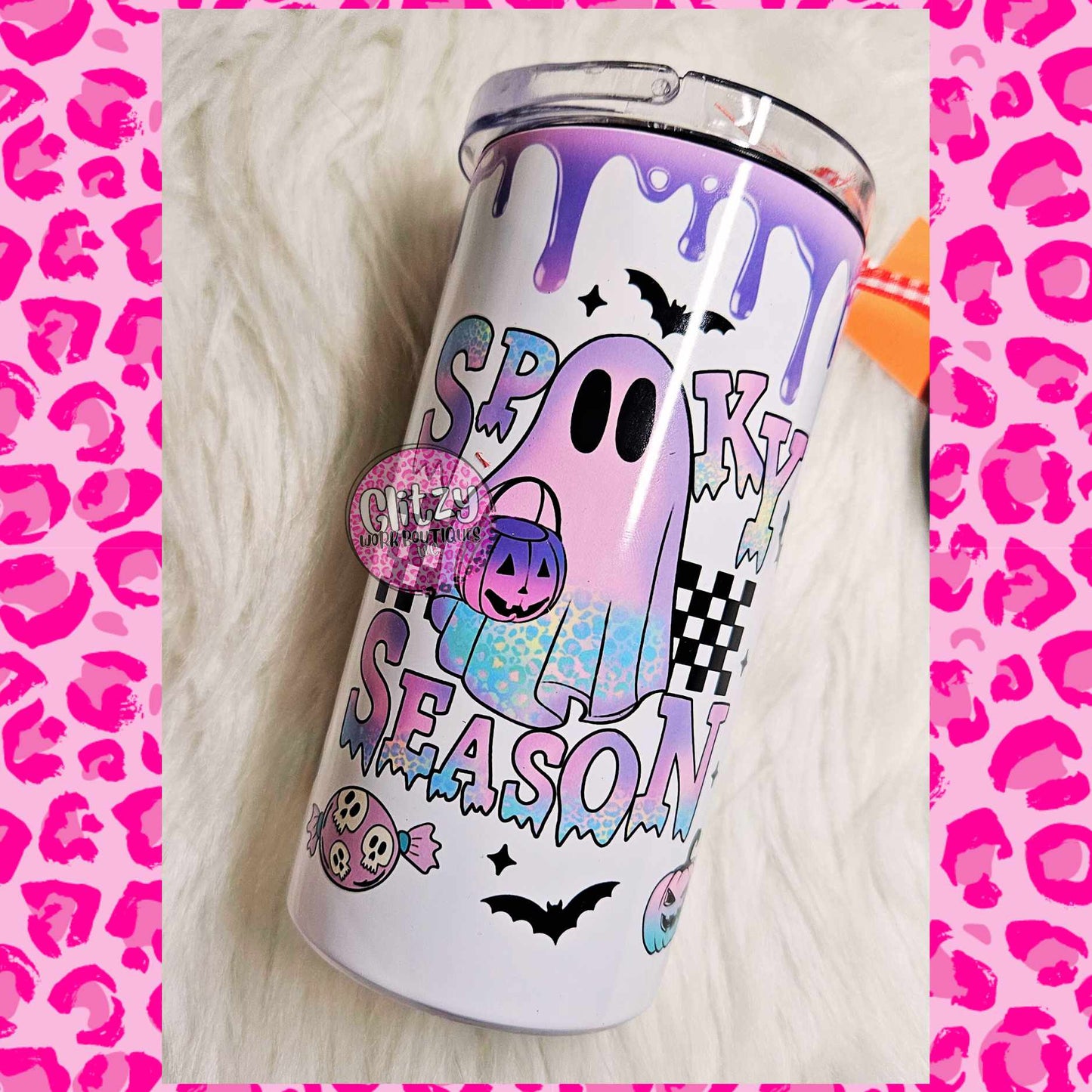 SPOOKY SEASON 16OZ CAN COOLER