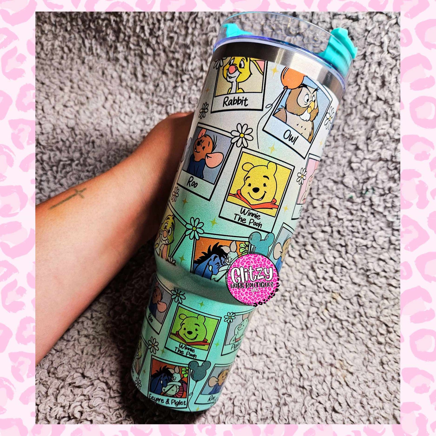 CHARACTER HOLOGRAPHIC OMBRE DUPE 40OZ TUMBLER