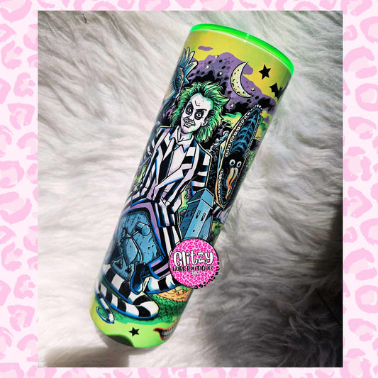 BEETLEJUICE BEETLEJUICE BEETLEJUICE TUMBLER