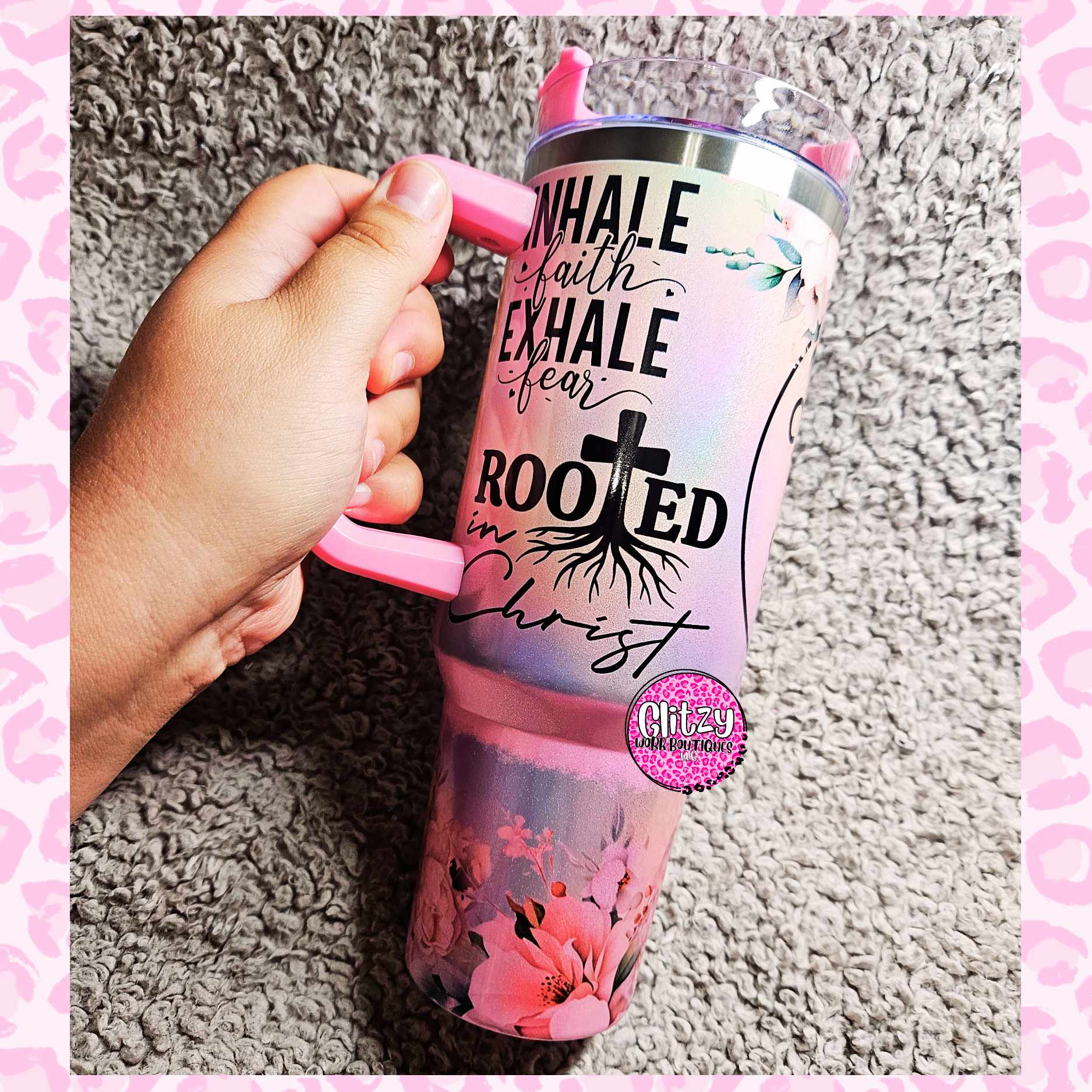 BHB Exclusive: Blush 40oz Dupe Tumbler