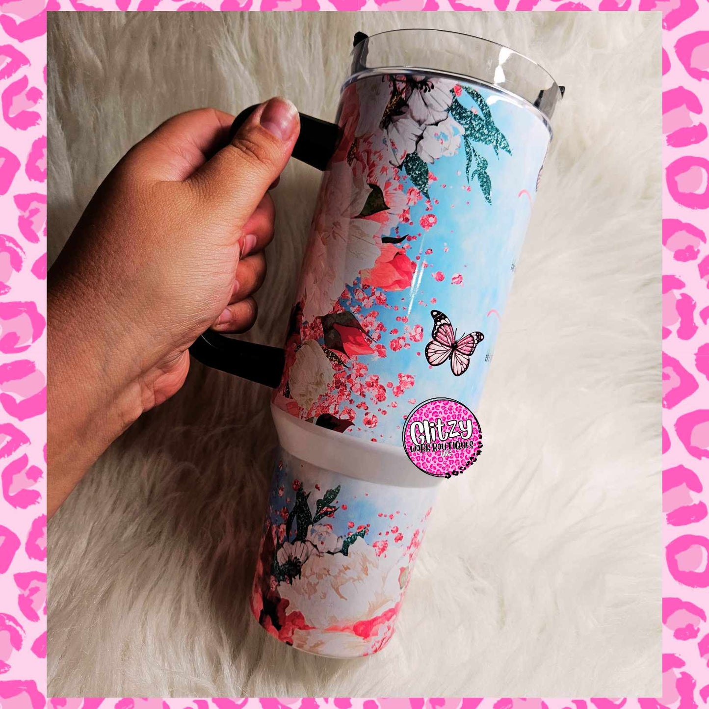 LOVED BELIEVES EVERLASTING DUPE 40OZ TUMBLER