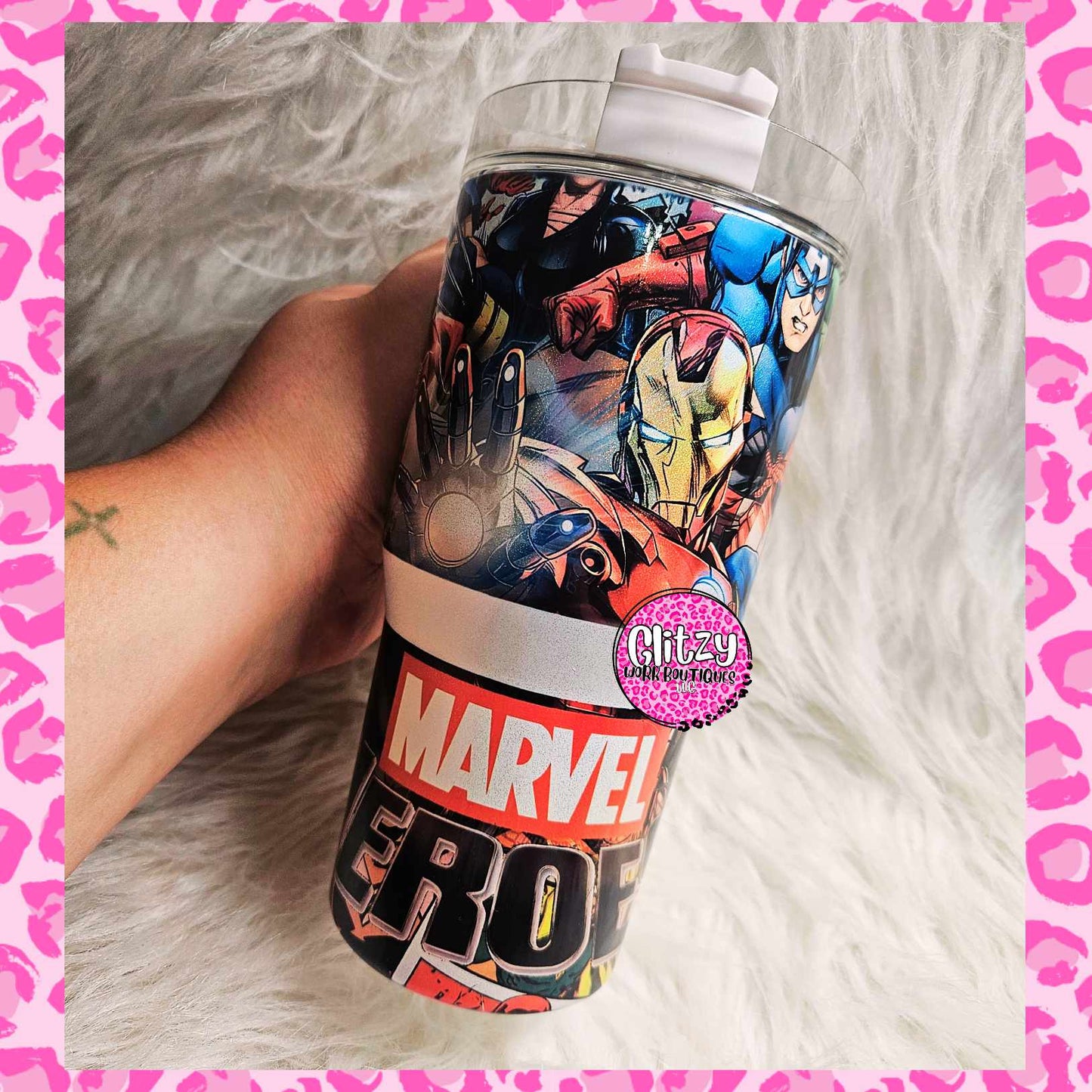 BOY CHARACTER 20oz KID DUPE TUMBLER