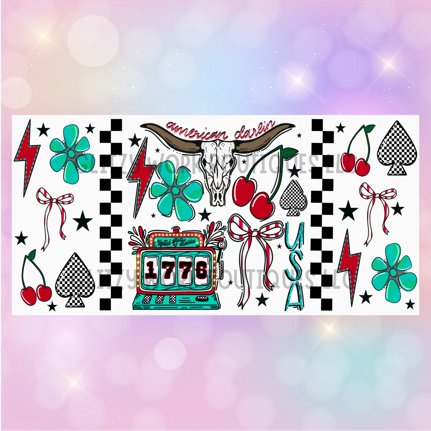 AMERICAN DARLIN' CUP WRAP