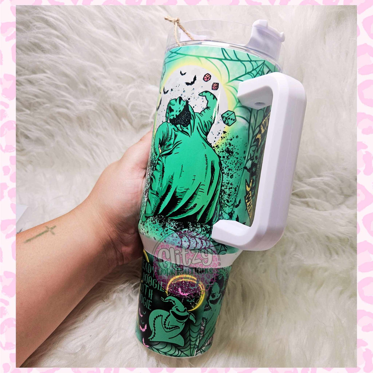 BOOGIEMAN LET'S OOGIE BOOGIE DUPE 40OZ TUMBLER