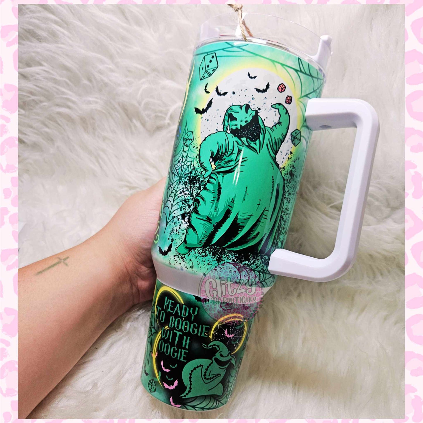 BOOGIEMAN LET'S OOGIE BOOGIE DUPE 40OZ TUMBLER