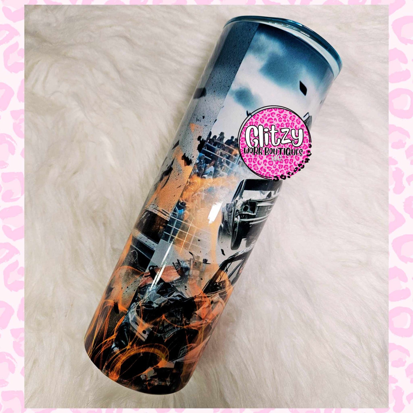 CRASHIN' DEMO DERBY TUMBLER