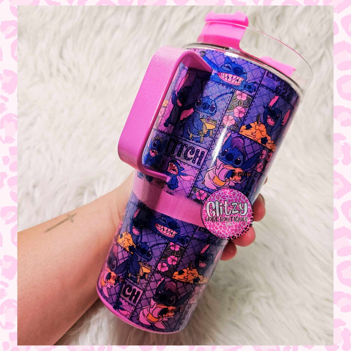 STITCH OHANA 20oz KID DUPE TUMBLER