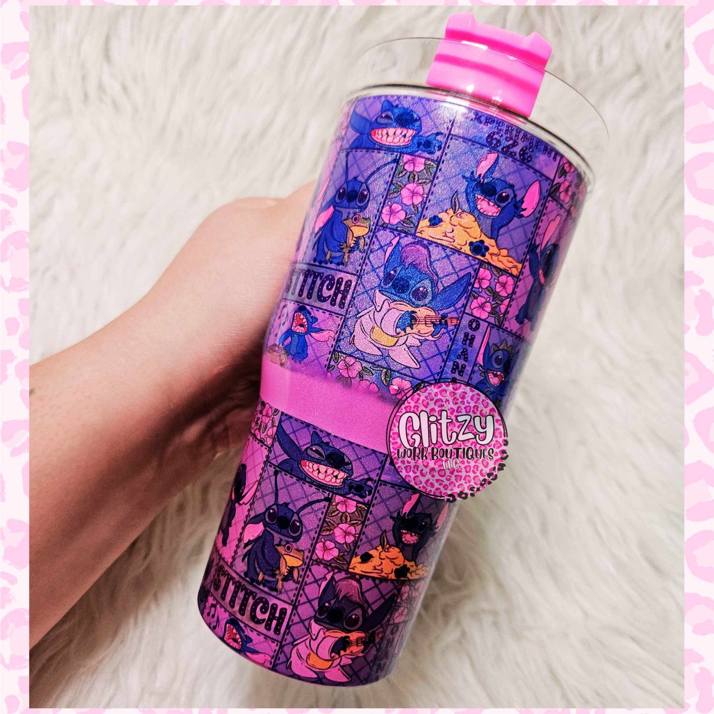 STITCH OHANA 20oz KID DUPE TUMBLER