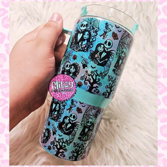 HEART OF JACK & SALLY 20oz KID DUPE TUMBLER