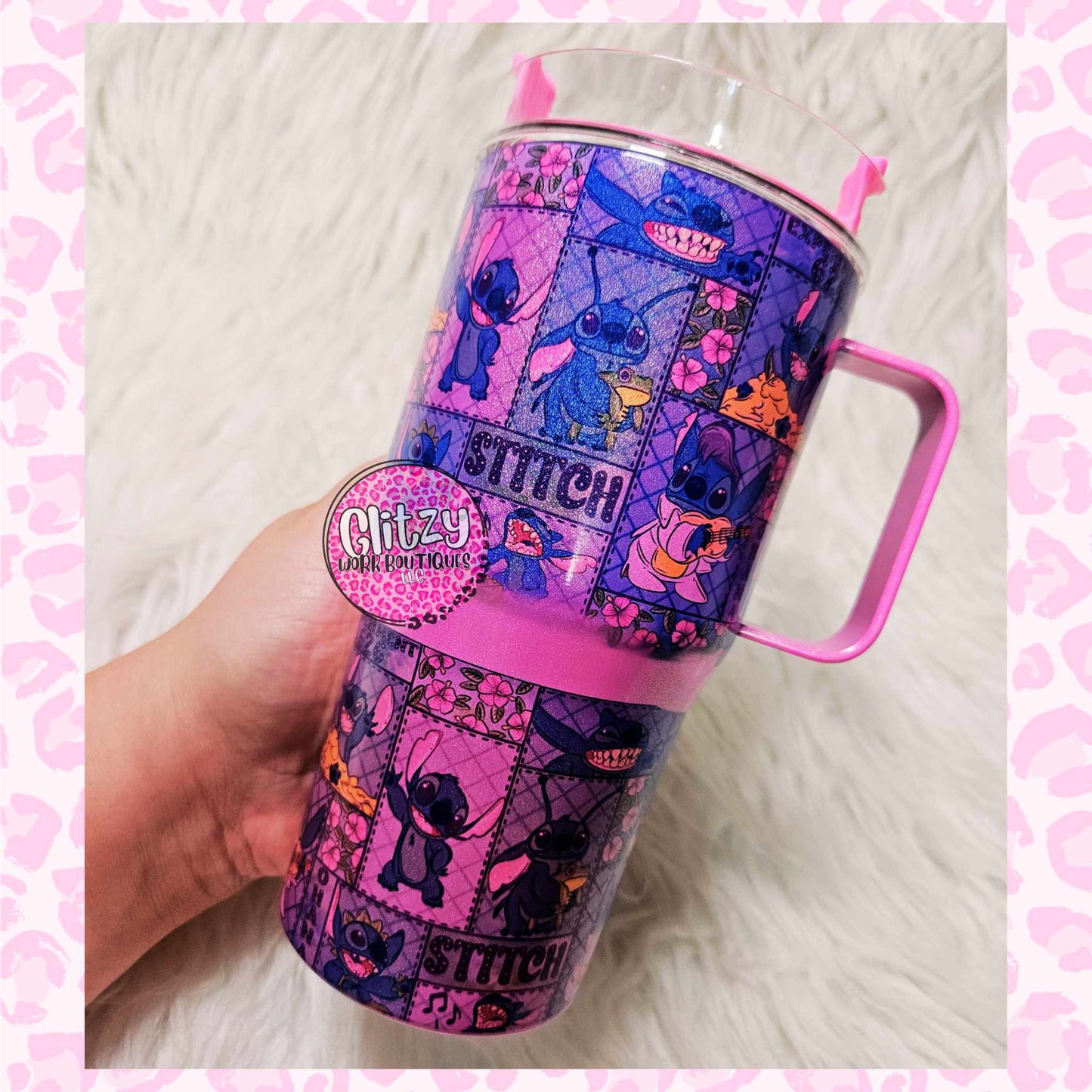 STITCH OHANA 20oz KID DUPE TUMBLER