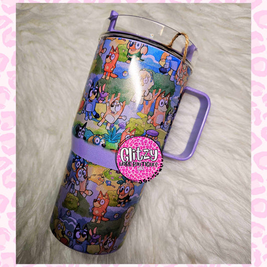 BLUEY & FRIENDS 20oz KID DUPE TUMBLER