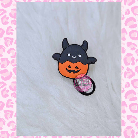 JACK-O-LANTERN SQUISHMALLOW STRAW TOPPER