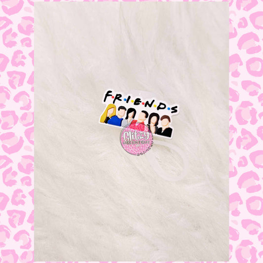 FRIENDS STRAW TOPPER