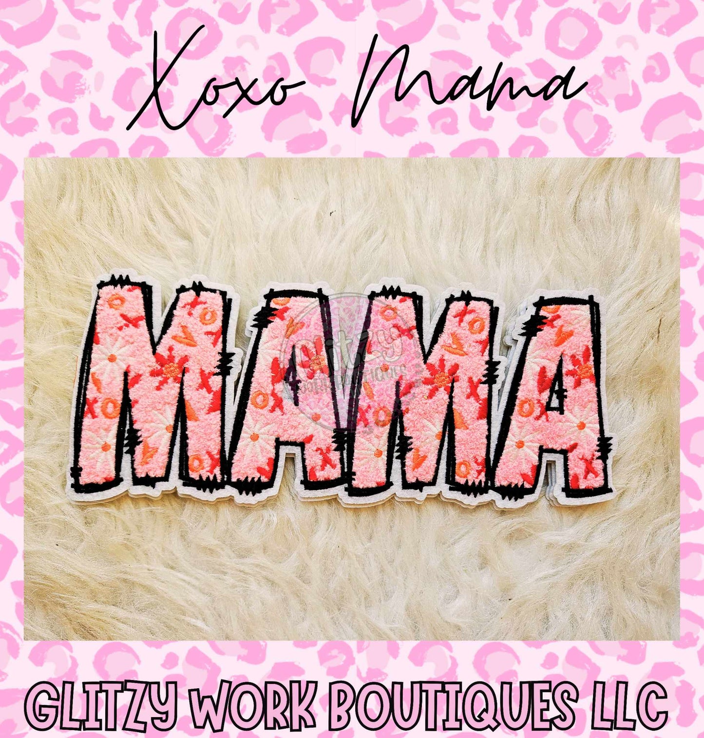 XOXO MAMA PATCHED APPAREL