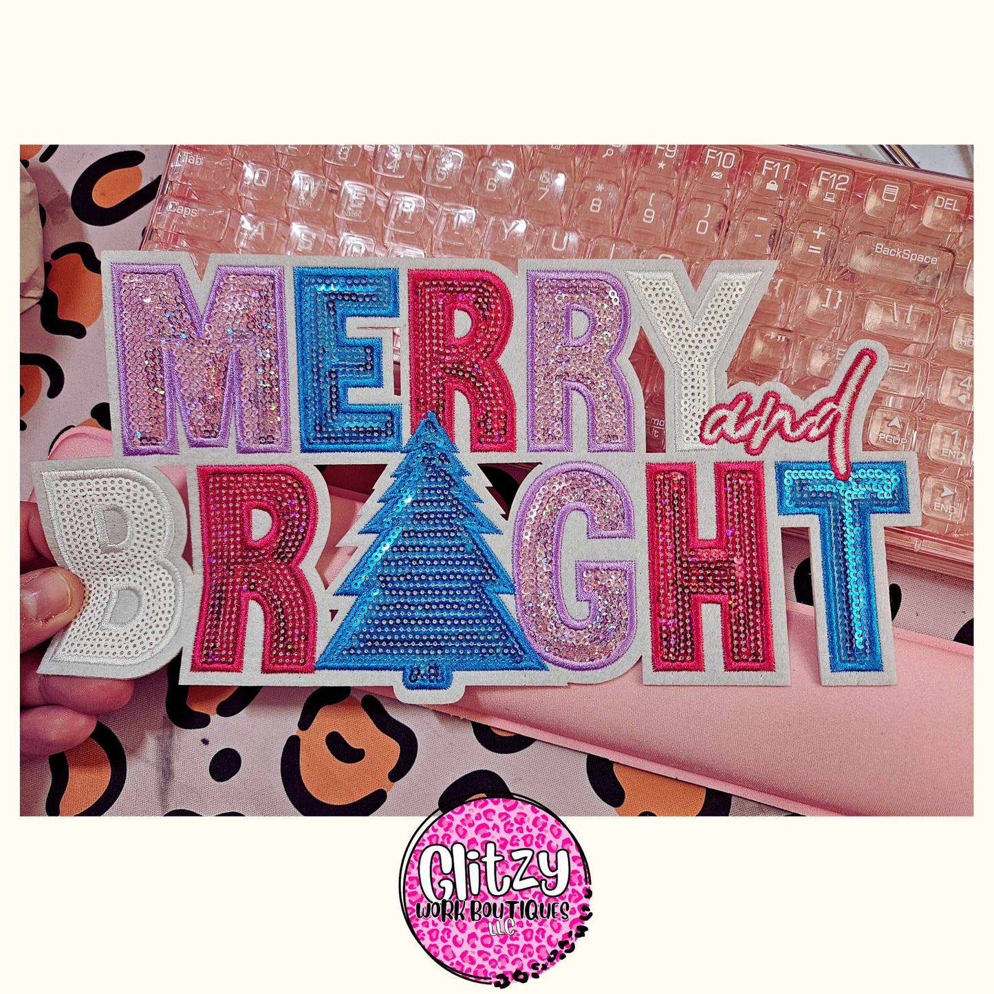 MERRY & BRIGHT PATCHED APPAREL