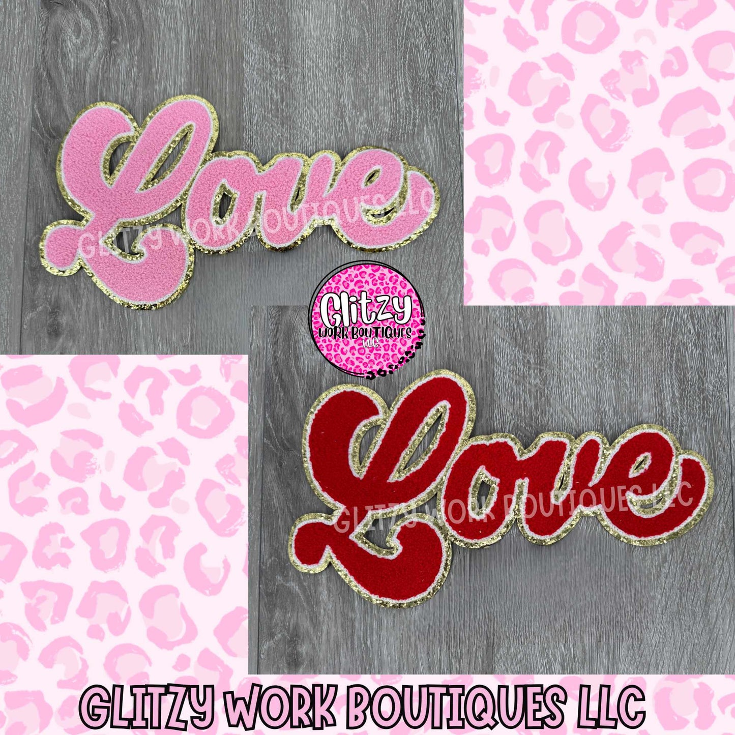 LOVE - PINK PATCHED APPAREL