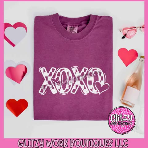 XOXO CHECKERED APPAREL