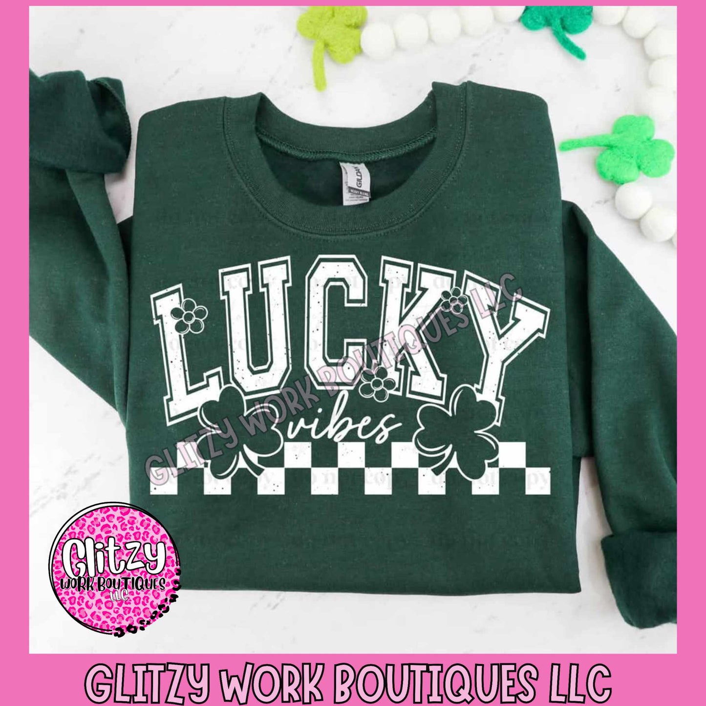 LUCKY VIBES CHECKERED APPAREL