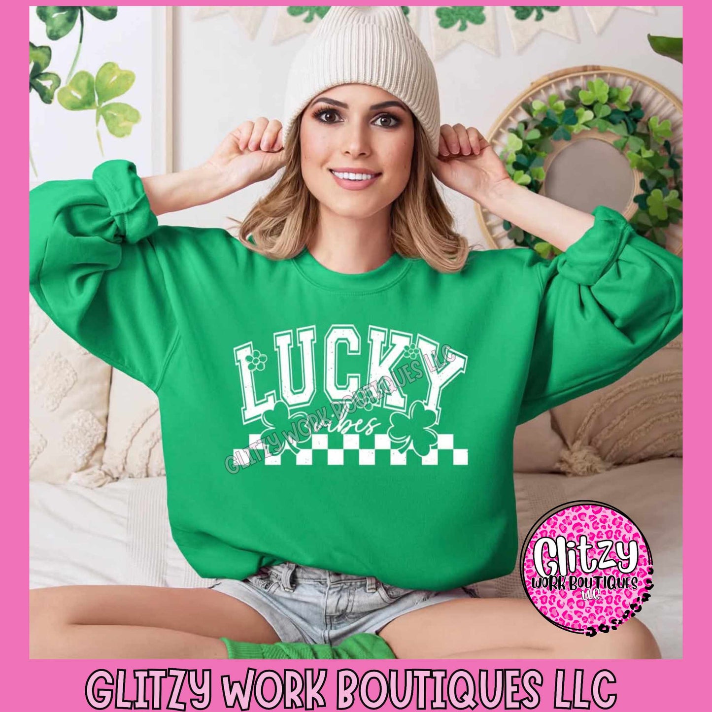 LUCKY VIBES CHECKERED APPAREL