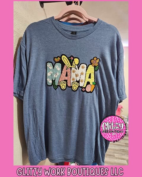 MAMA BUNNY PATCHED TEE