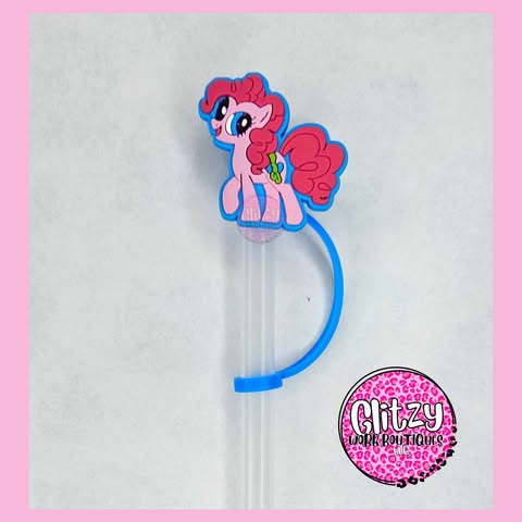 PINKIE PIE STRAW TOPPER