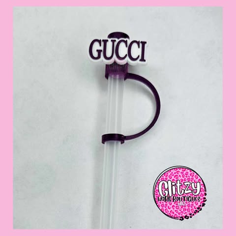 GUCCI STRAW TOPPER