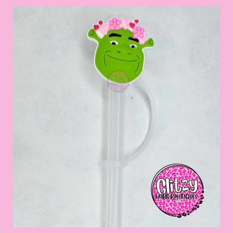 SHREK STRAW TOPPER