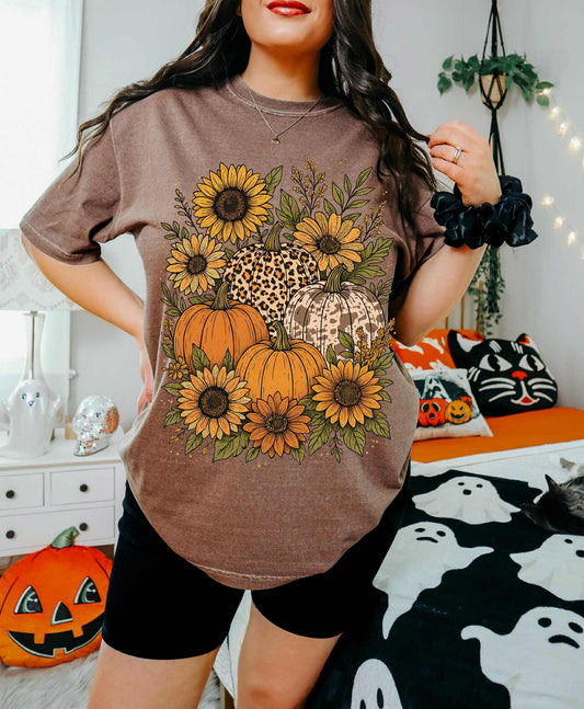 THE FALL OF SUNFLOWERS PRINTED APPAREL