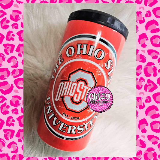 OHIO STATE 16OZ CAN COOLER