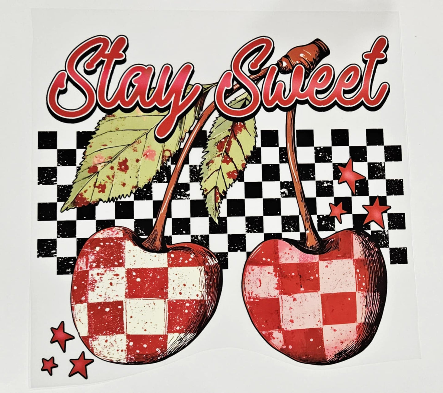 STAY SWEET CHECKERED CHERRIES
