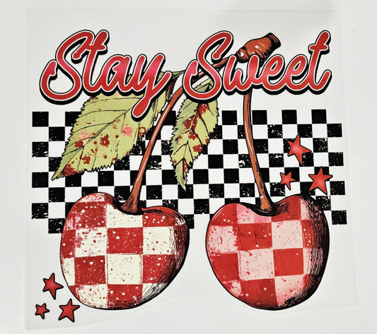 STAY SWEET CHECKERED CHERRIES