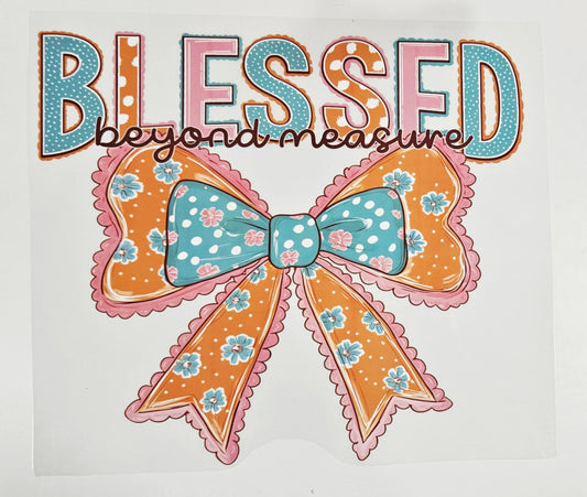 BLESSED BEYOND MEASURE COQUETTE BOW