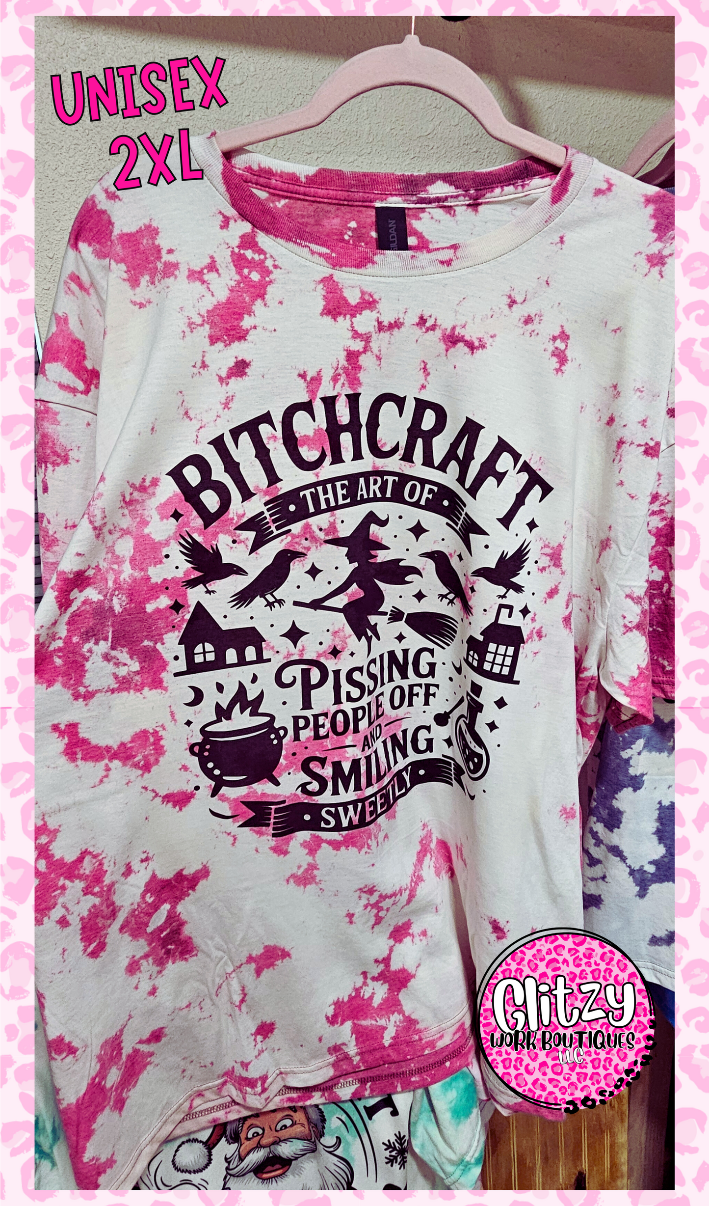 BITCHCRAFT BLEACHED TEE