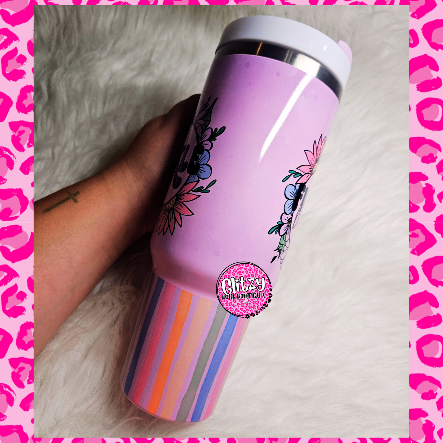 FICKLE BITCH PASTEL DUPE 40OZ TUMBLER