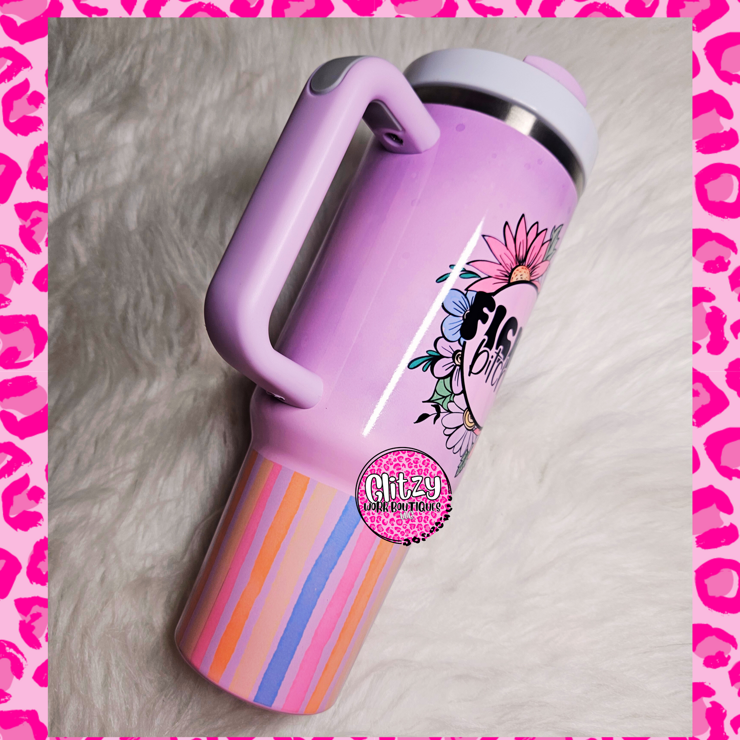 FICKLE BITCH PASTEL DUPE 40OZ TUMBLER