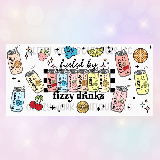 FUELED BY FIZZY DRINKS UV CUP WRAP