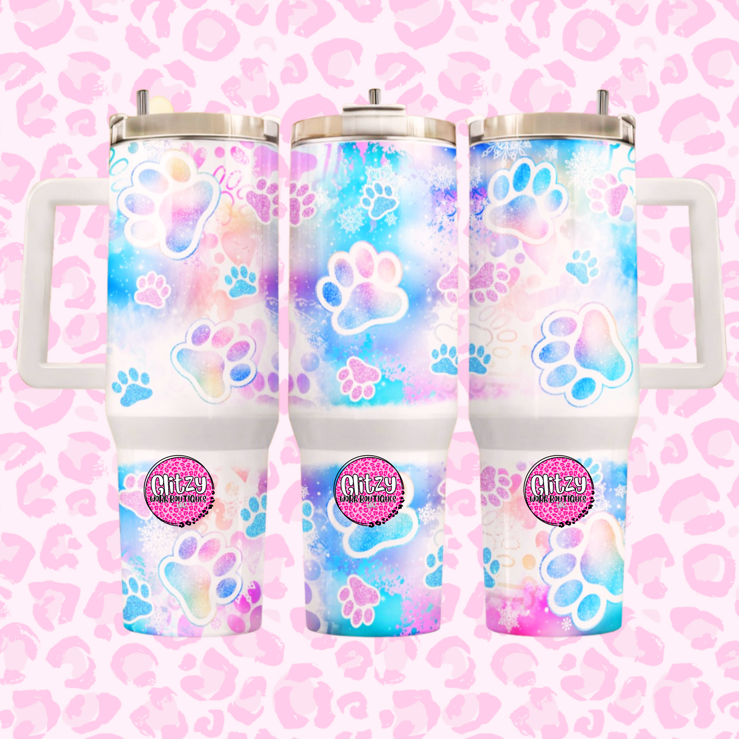 FUR MAMA LOVER DUPE 40OZ TUMBLER