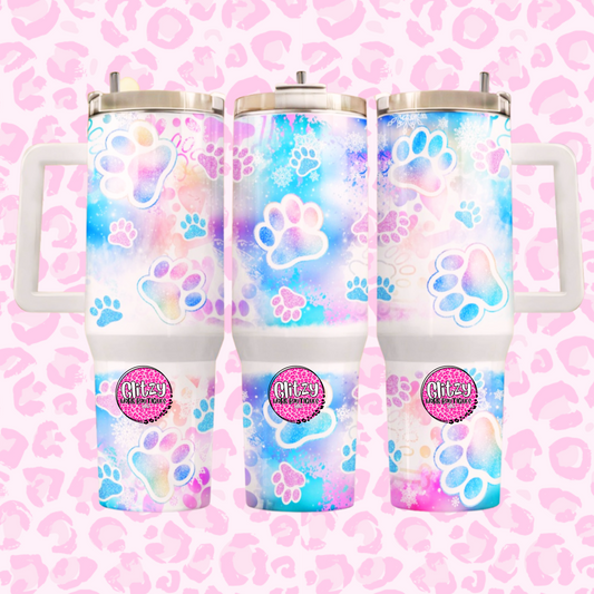 FUR MAMA LOVER DUPE 40OZ TUMBLER