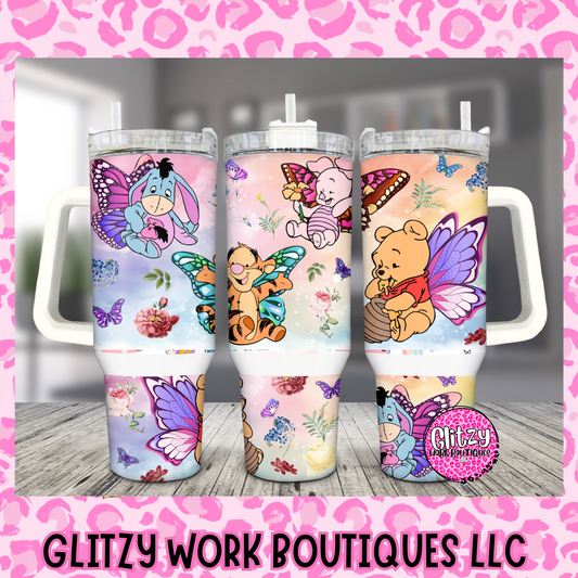 BUTTERFLY BABY CHARCATER 40oz TUMBLER