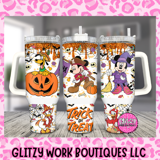 CHARACTER TRICK OR TREAT HALLOWEEN PASTEL 40oz TUMBLER