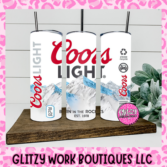 COORS LIGHT TUMBLER