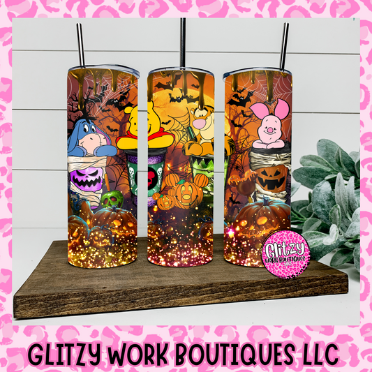 CHARACTER HALLOWEEN COFFEE TUMBLER