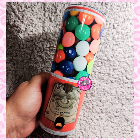 GUMBALL MACHINE TUMBLER