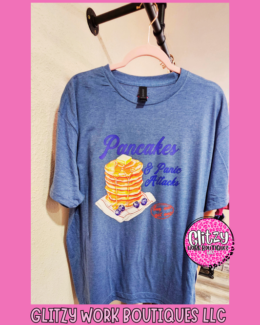 PANCAKES & PANIC ATTACKS TEE