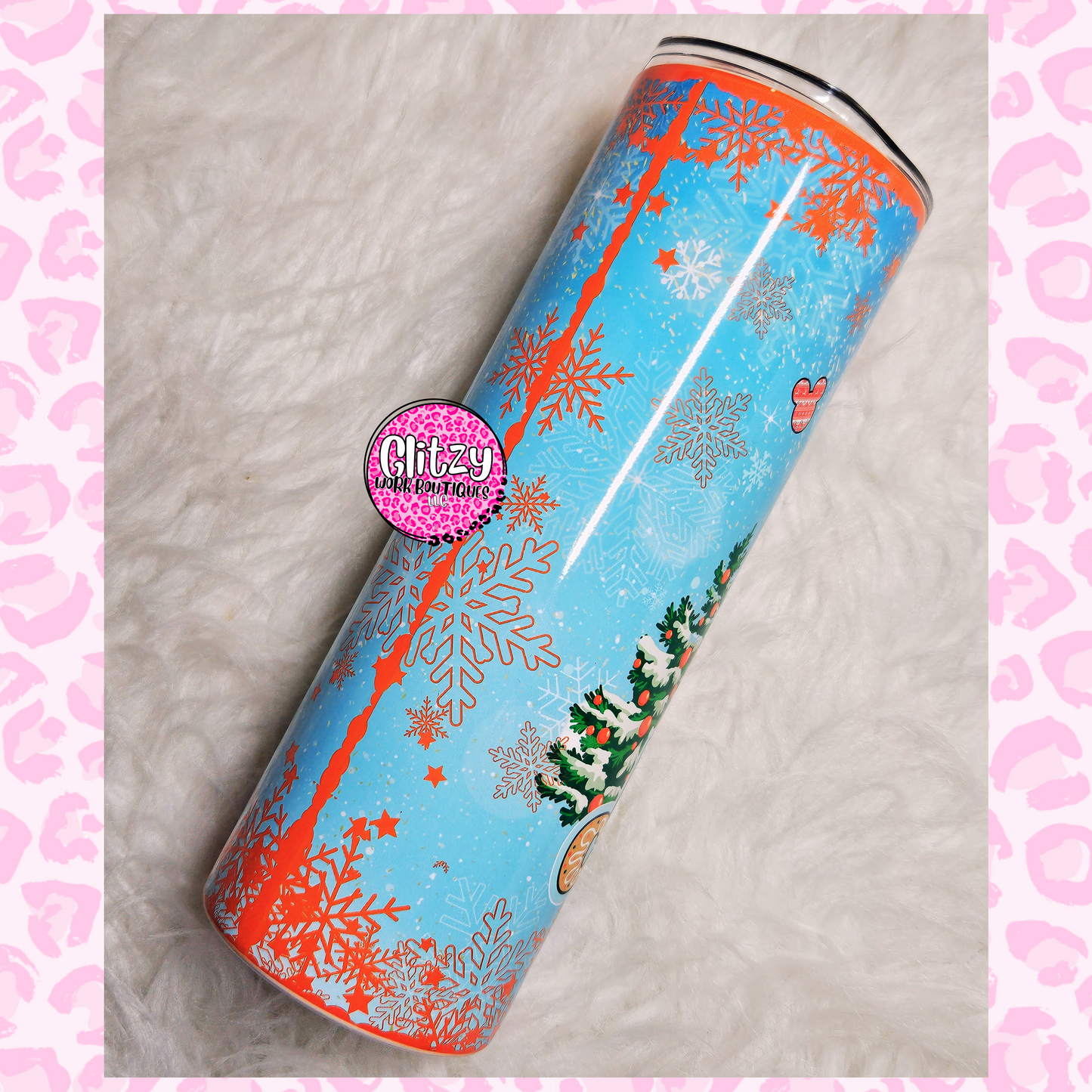 CHARACTER MERRY CHRISTMAS TUMBLER