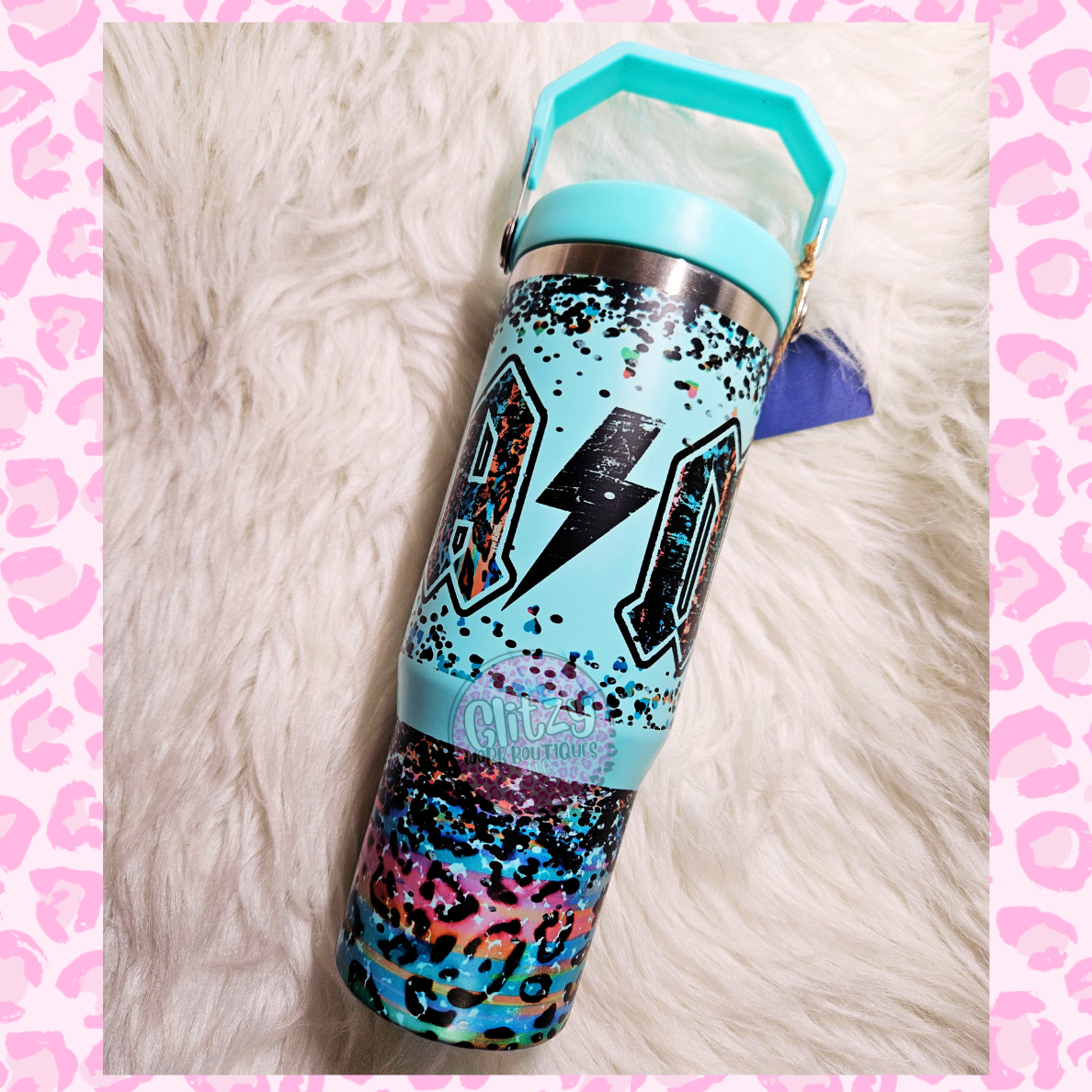 MAMA ROCK N' ROLL 30oz FLIP TOP TUMBLER